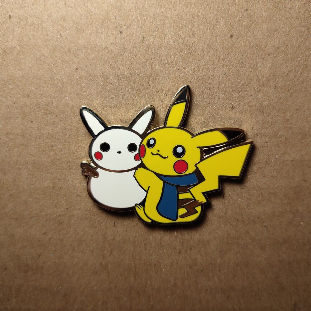 Pokemon TCG Pikachu Holiday Joy Enamel Pin Official Nintendo Lapel Badge